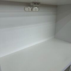 ★リユースのサカイ高崎店★TJ12933  レンジボード 白 H192×D45×W90 クリーニング済みの画像