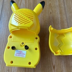 ピカチュウの目覚まし時計の画像