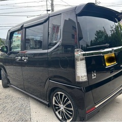 人気！NBOXカスタム！H24　ＧＬパーケージ！両側パワスラ！車検満タン！ナビTV、Bカメラ、ETC！の画像