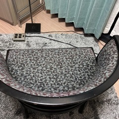昭和レトロ マルニ ベントウッド 木製ロビーチェア ラウンジチェア 幾何学模様の画像