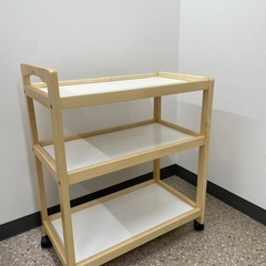 キッチンワゴン　キャスター付き　お引取り限定の画像