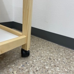 キッチンワゴン　キャスター付き　お引取り限定の画像
