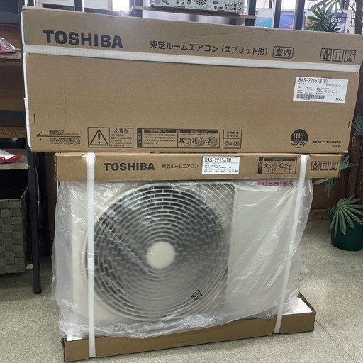 135 ルームエアコン RAS-2215M(W) ホワイト