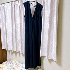サロペット　ネイビーの画像