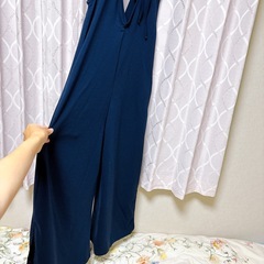 サロペット　ネイビーの画像