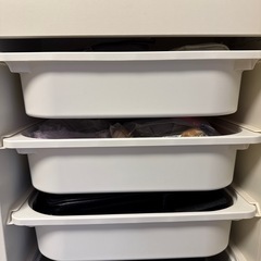 IKEAイケア　収納バスケットの画像