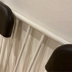 日本育児　おくトビラ（ホワイトスチール）　おくだけとおせんぼ　ベビーゲートの画像