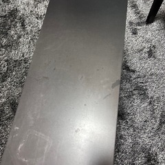 ソファーテーブル　ローテープ　アイアン　無骨　黒皮鉄　鉄板　2way　サイドテーブル　おしゃれ　スタイリッシュの画像