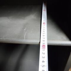 しっかりした黒カラーボックス2段　2個の画像