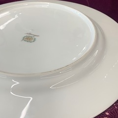 美原店 ノリタケ ロイヤルオーチャード ディナープレート 金彩 バラ柄　27㎝の画像