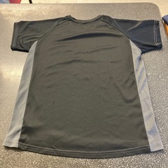 M2510-040 インナー Tシャツ ブラック×グレー Mサイズ ほつれ汚れ有りの画像