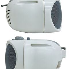 【REGASTOCK川崎店】【動作確認済み】DeBEAT CDラジカセ RCD-120 ホワイト CD テープ AM FM ラジオの画像
