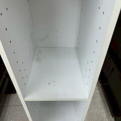 ★リユースのサカイ高崎店★TJ12942  本棚 白 H174×D30×W22.5 クリーニング済みの画像