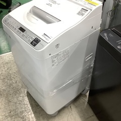 安心の６ヶ月保証付き！！　SHARP　5.5kg縦型洗濯乾燥機　ES-TX5E-S  2021年製の画像