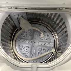安心の６ヶ月保証付き！！　SHARP　5.5kg縦型洗濯乾燥機　ES-TX5E-S  2021年製の画像