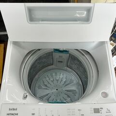 洗濯機 日立 BW-G70H 2023年 7㎏ 家事家電 せんたくき【安心の3ヶ月保証・送料に設置費込み】🚚自社配送時💳代引き可🚚(現金、クレジット、スマホ決済対応)の画像