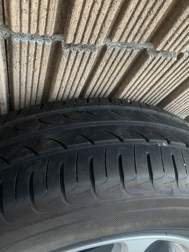 195/65R15夏タイヤホイールセット pcd114.3 2017年製ヨコハマ