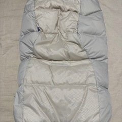 エアバギー　ダウンフットマフ(ホワイト)の画像