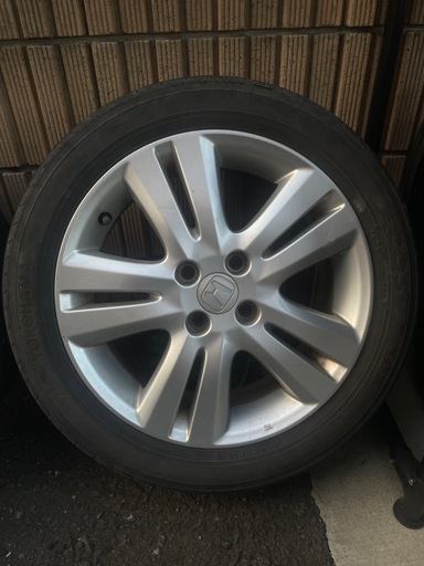 16インチホンダ純正アルミホイール夏タイヤ185/55R16 4本セット！