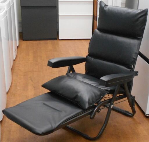 ♪ベルーナ リクライニングチェア フットレスト付 1人掛けソファ オットマン♪