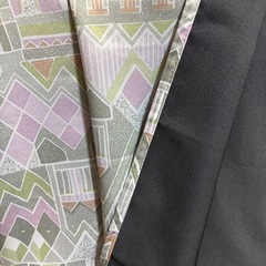 柄入りカーテン4枚の画像