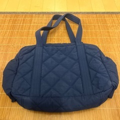 NaRaYa ネイビー キルティングトートバッグの画像