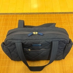 NaRaYa ネイビー キルティングトートバッグの画像