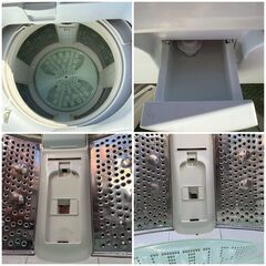 【❗️✨大容量✨❗️】HITACHI ビートウォッシュ 9kg 洗濯機 インバーター搭載 2017年製 ✨簡易清掃・動作確認済み❗️の画像