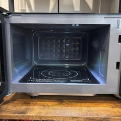 siroca 電子レンジ SX-18D132 ブラック　2022年製の画像