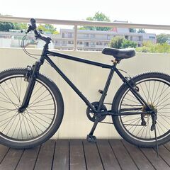 ＨＬ ＣＯＲＰ MTB マウンテンバイク ２６インチ　black　シマノ６段変速　引き取り専用の画像
