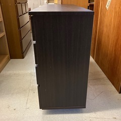 K2510-044 サイドボードダークブラウン キズ汚れ有りの画像