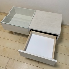 Francfranc（フランフラン）原価25,920円 パセ コレクションテーブル（W900xH370）の画像