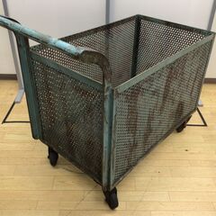 【エコツール半田店】カゴ付き台車 型番、メーカー不明【愛知県/名古屋市/知立市/半田市/岡崎市/小牧市/工具】 【ITUO7HIX6ZIM】★ 出張買取 も好評受付中！の画像