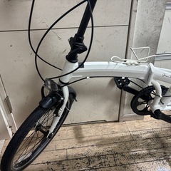 Gyna Connect 折りたたみ自転車 ホワイトの画像