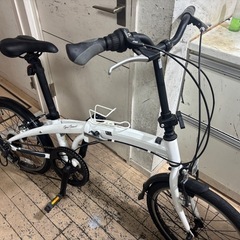 Gyna Connect 折りたたみ自転車 ホワイトの画像