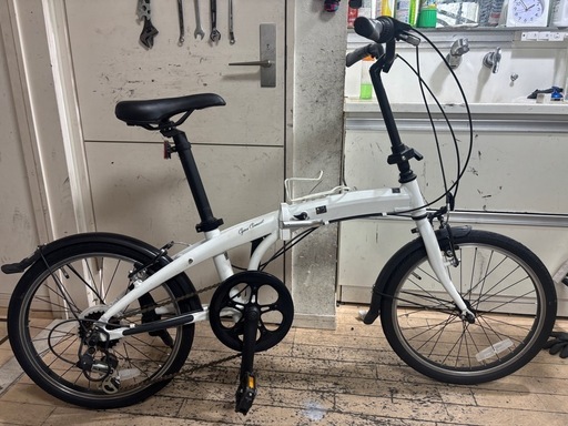 Gyna Connect 折りたたみ自転車 ホワイト