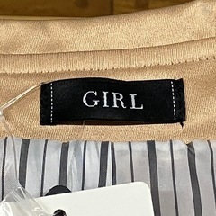 W2510-083 GIRL トレンチコート Mサイズ 未使用の画像