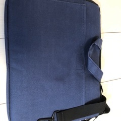 【新品】ネイビー キャンバス バッグの画像