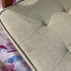 2Pソファ　グリーンの画像