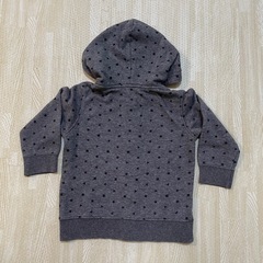 ①UNIQLO　ユニクロ　ベビー　キッズパーカー　サイズ90の画像