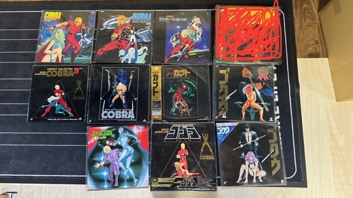 コブラ　ゴクウ　カブト　アニメ　レーザーディスク