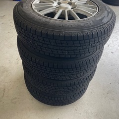 グッドイヤー　アイスナビSUV 4本セット　パジェロミニの画像