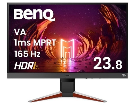 BENQ ゲーミングモニター　Amazon価格 29700円　23.8インチ　165Hz