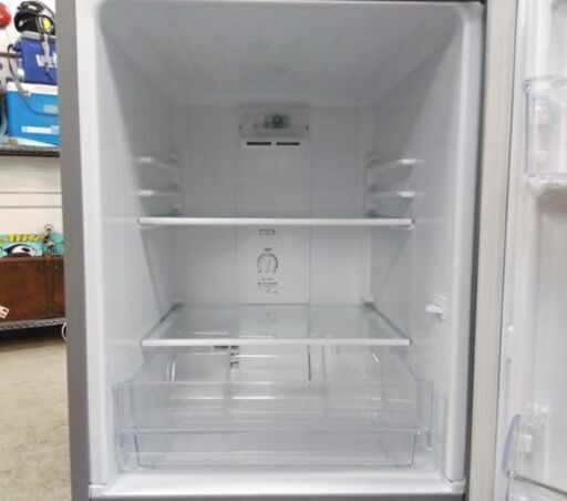 AQUA 126L 2ドア冷蔵庫 AQR-13J(S) シルバー 2020年製 アクア 冷蔵庫 100Lクラス キッチン家電 新生活 