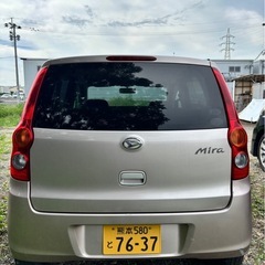 ダイハツ　ミラ　車検付き　女性オーナー　年式の割に走行少ないですの画像
