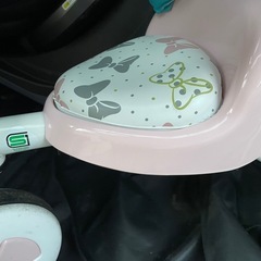三輪車　ミニー　手押し棒付きの画像