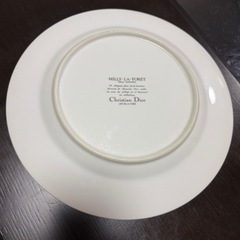 Christian Dior 大皿 ミリラフォーレ すずらん柄 ホワイトの画像