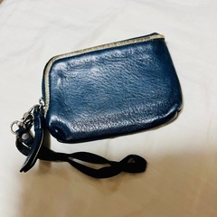 土屋鞄　元値数万円　キーケース　ネイビーの画像