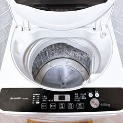  MKT100312 シャープ 4.5kg 洗濯機 一人暮らし 小型の画像