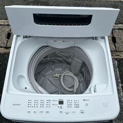 洗濯機 アイリスオーヤマ 2024年 IAW-T504 5㎏ 家事家電 せんたくき参考価格29,770円【安心の3ヶ月保証・送料に設置費込み】🚚自社配送時💳代引き可🚚(現金、クレジット、スマホ決済対応)の画像